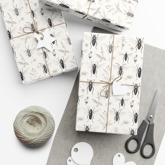 Discover Vintage Botanist Drawing Wrapping Paper