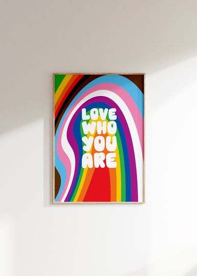 Discover Love Who You Are Print