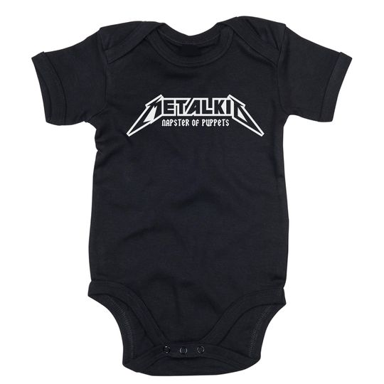 Discover METALKID - Napster of Puppets Baby Bodysuit