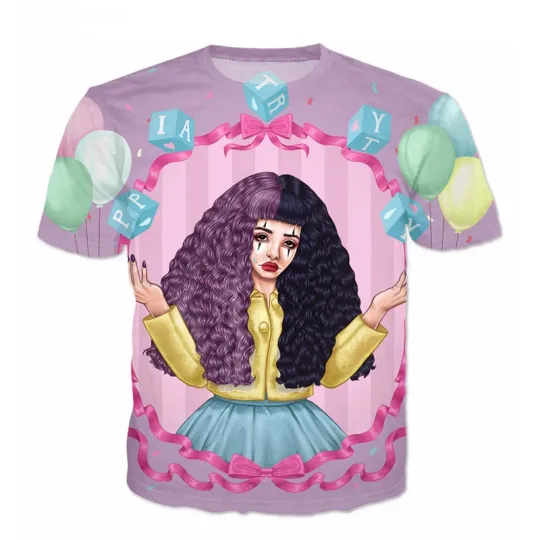 Discover Singer Melanie Martinez T Shirts 3D Print