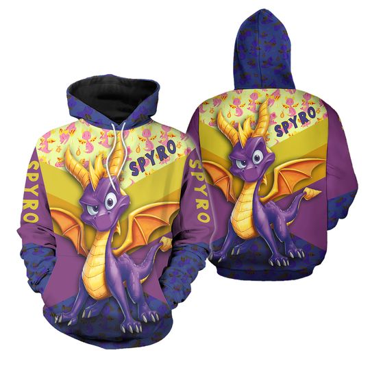 Discover Spyro Hoodie Legging, Spyro The Dragon Hoodie Legging Set