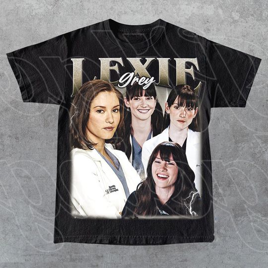 Discover Lexie Grey Vintage T-Shirt, Gift For Woman and Man Unisex T-Shirt