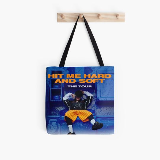 Discover Billie Eilish Hit me Hard and Soft 2024 Tote Bag (AOP)