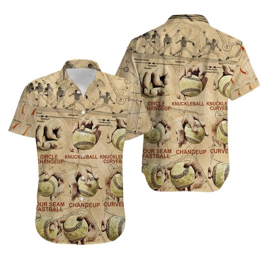 Discover Baseball Hawaiian Shirt