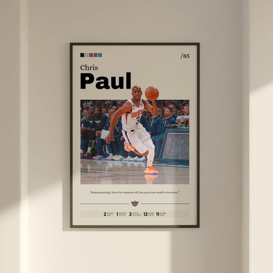 Discover Chris Paul Poster, Basketball Poster, Chris Paul Fan Gift