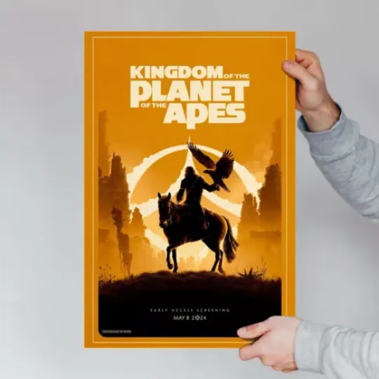 Discover KINGDOM OF THE PLANET OF THE APES movie poster