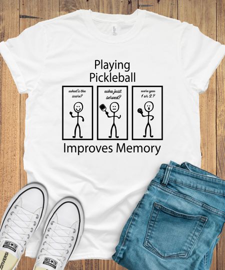 Discover playing pickleball improves memory, Pickleball Shirt