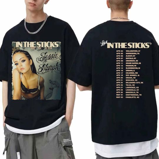 Discover Jessie Murph Live in The Sticks Tour 2024 Shirt, Jessie Murph 2024 Concert Shirt
