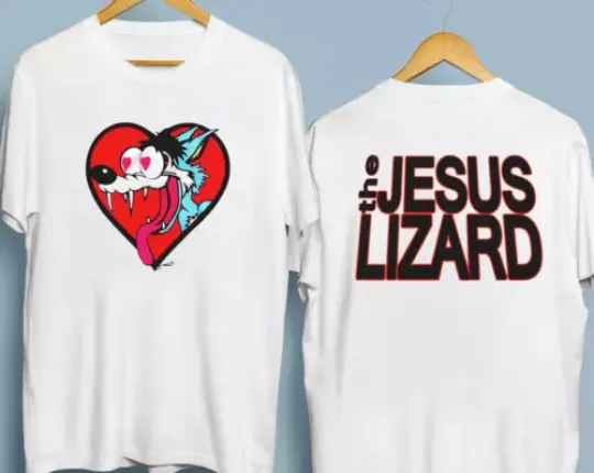 Discover Jesus' Lizard Vintage Rare 90s Tour Double sided tshirt