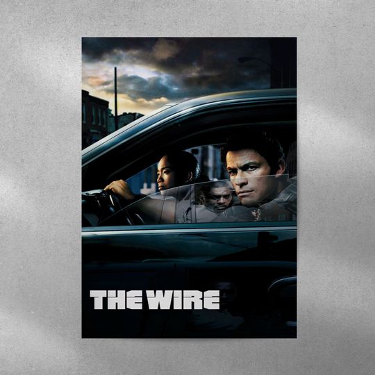 Discover The Wire Poster, Tv Show Poster