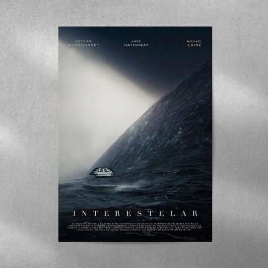 Discover Interstellar Poster, Movie Poster