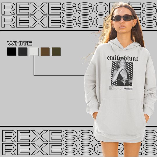 Discover Vintage Emily Blunt Hoodie