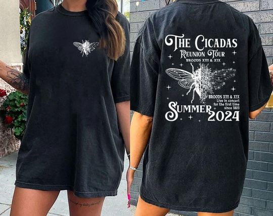 Discover Cicada Concert Shirt - Year of the Cicada