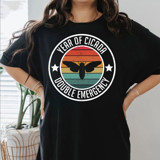 Discover Vintage Year of the Cicada 2024 T-Shirt
