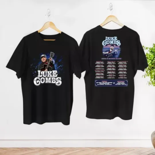 Discover Lukee Comb 2024 Tour Growing Up and Getting Old T-Shirt