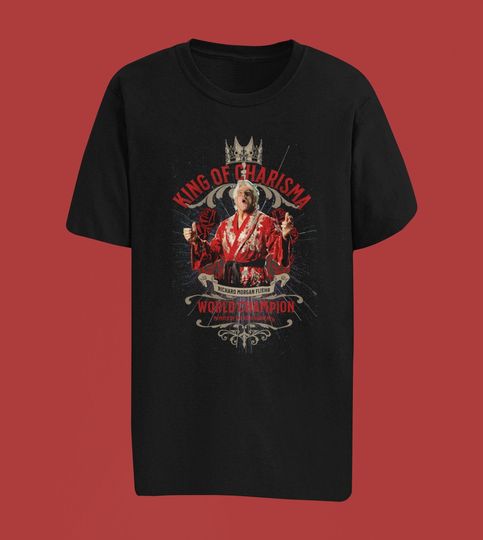 Discover Ric Flair Shirt, Vintage Ric Flair T-Shirt, Wrestling Lovers Shirt