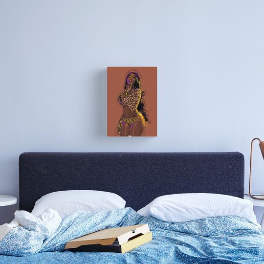 Discover Megan The Stallion Canvas Print