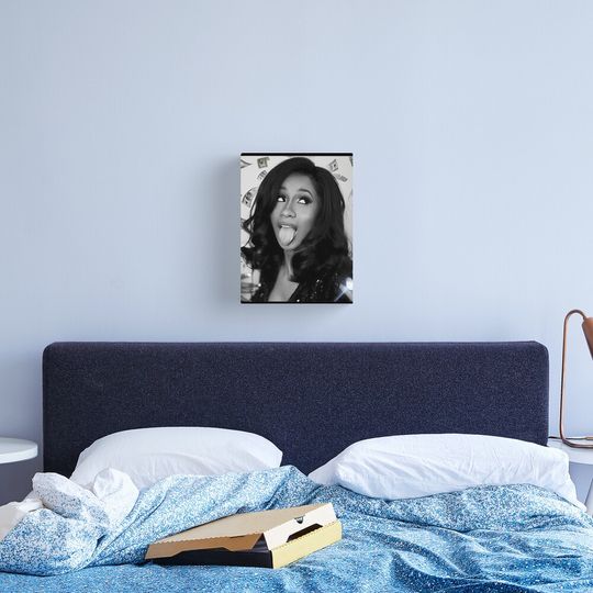 Discover Cardi B Money  Classic T-Sh Canvas Print