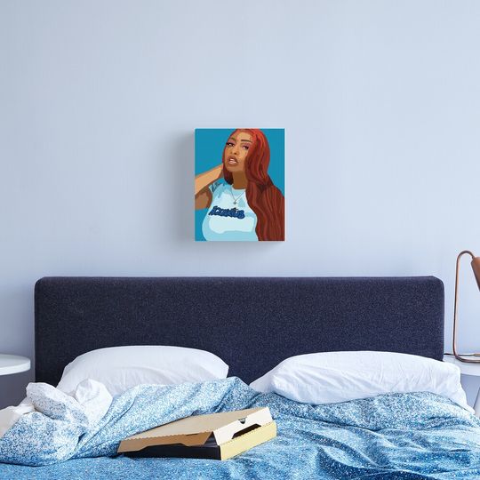 Discover Megan the Aquarius  Canvas Print
