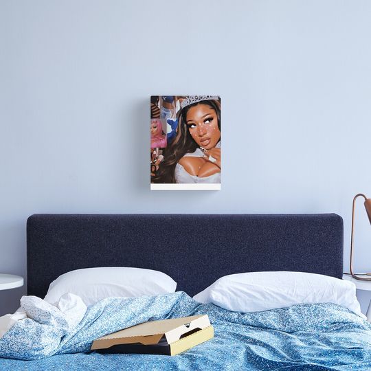 Discover Megan Thee Rapper - Megan Thee Music Canvas Print