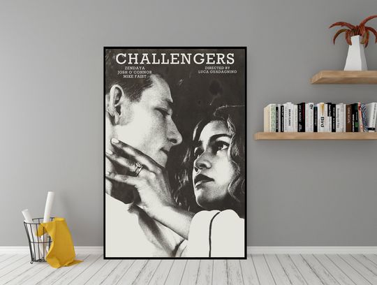 Discover CHALLENGERS Movie Poster - High Quality Canvas Wall Art - Room Decor - Challengers (2024) Poster