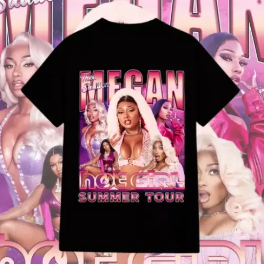 Discover Megan Thee Stallion Hot Girl Summer Tour Unisex T Shirt