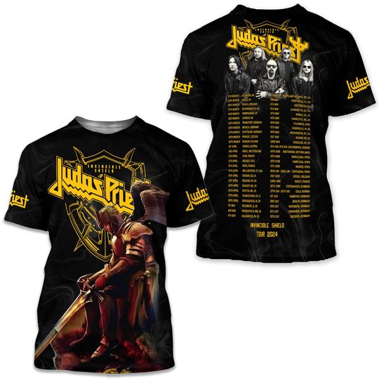 Discover Judas Priest Rock Band Sabaton T-Shirt