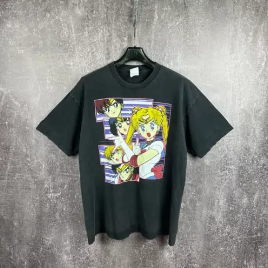 Discover Rare Vintage Sailor Moon Anime T Shirt
