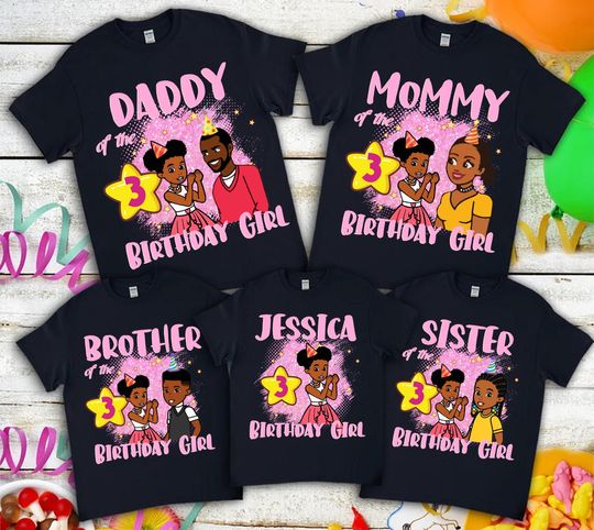 Discover Personalized Gracies Corner Family Matching Birthday Shirt