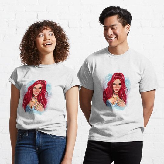 Discover Karol G Pink Hair T-Shirt for Fans