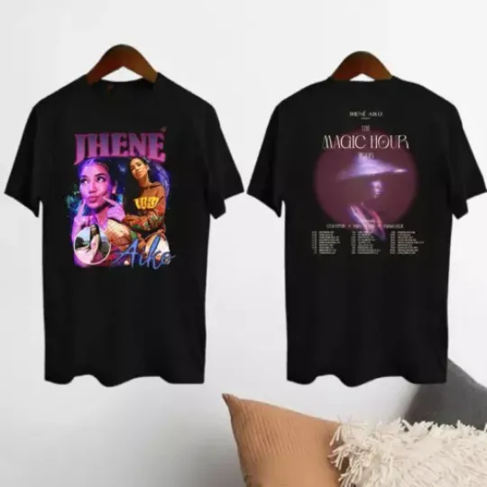 Discover Jhene Aiko The Magic Hour Tour 2024 Shirt, Jhene Aiko 90s Vintage T-Shirt