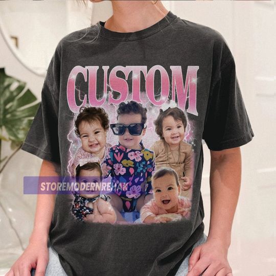 Discover 90s Vintage Bootleg Custom Shirt, Custom Your Own Bootleg Tee