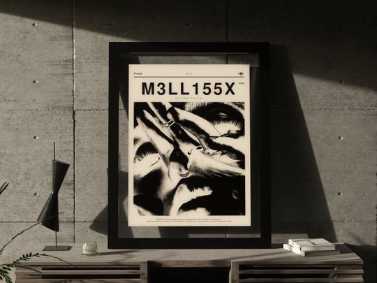 Discover Twigs Album Series Brutalist Modern Poster