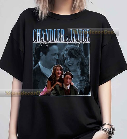 Discover Chandler Bing and Janice Litman Vintage T-shirt