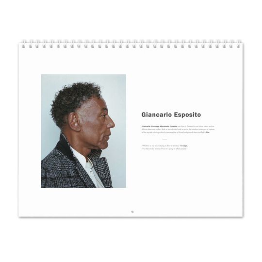 Discover Giancarlo Esposito Vol.1 - 2024 Wall Calendar