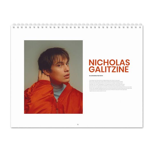 Discover Nicholas Galitzine Vol.2 - 2024 Wall Calendar
