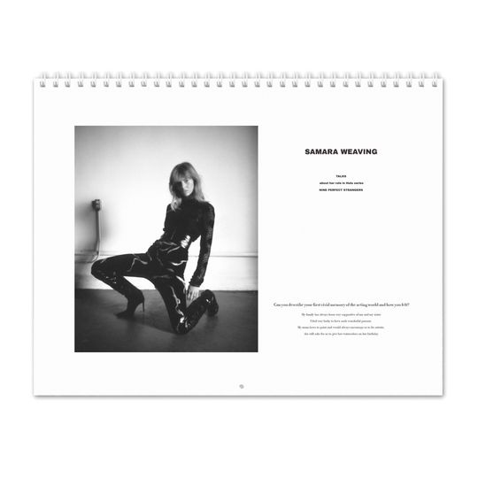 Discover Samara Weaving Vol.1 - 2024 Wall Calendar