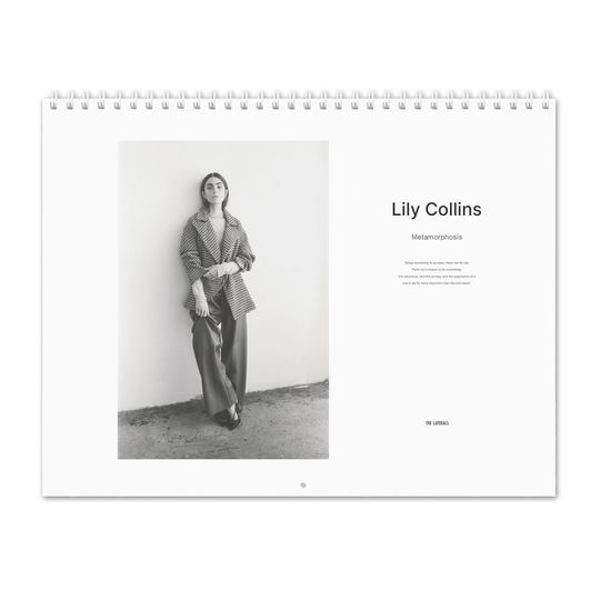 Discover Lily Collins Vol.1 - 2024 Wall Calendar
