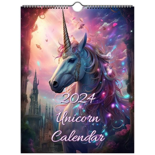 Discover 2024 Unicorn Calendar