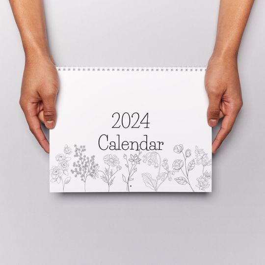 Discover Printable calendar, Desk calendar, Floral calendar