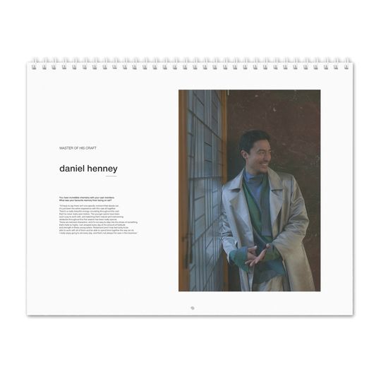 Discover Daniel Henney Vol.1 - 2024 Wall Calendar