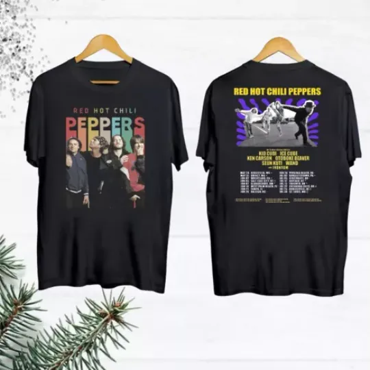 Discover Red Hot Chili Peppers The Unlimited Love Tour 2024 T-Shirt