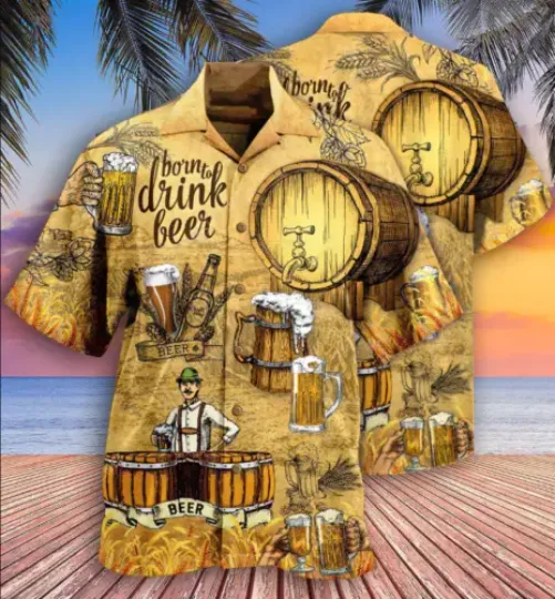 Discover Beer Life is Better with Beer Bow Drink Beer 3D Hawaii Shirt