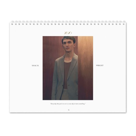 Discover Isaac Hempstead Wright Vol.1 - 2024 Wall Calendar