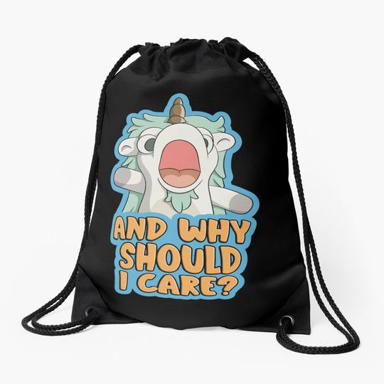 Discover Unicorse Blueydad Outdoor Drawstring Bags
