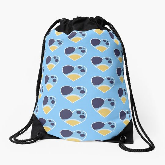 Discover Big Sister Heeler Blueydad Outdoor Drawstring Bags