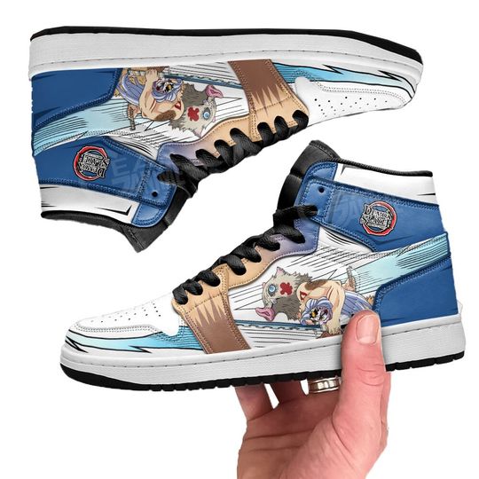 Discover Inosuke Sneakers Beast Breathing Anime Shoes
