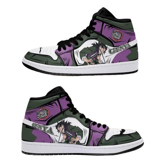 Discover Genya Shinazugawa JD1s Sneakers Anime Mid Top Shoes