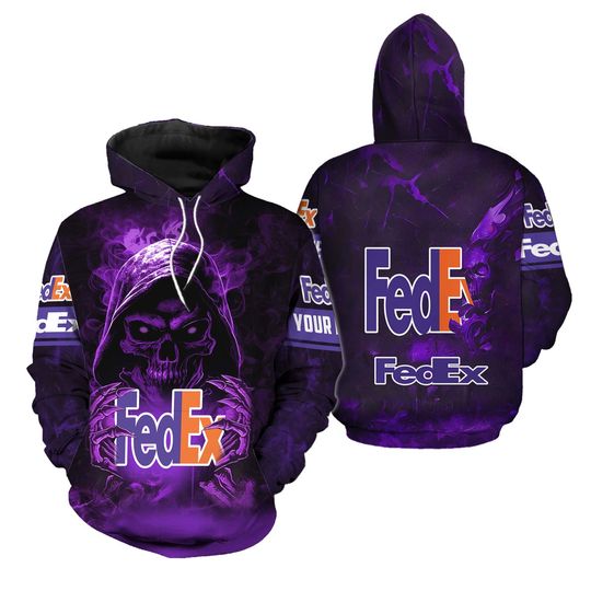 Discover FedEx Ground 3D Printed Hoodie