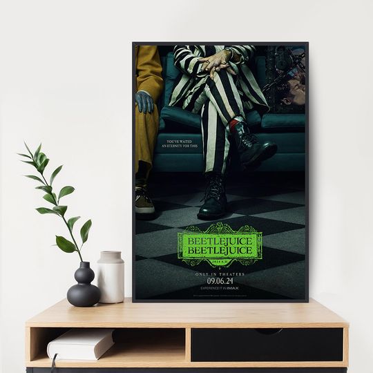Discover Beetlejuice Beetlejuice 2024 Movie Poster